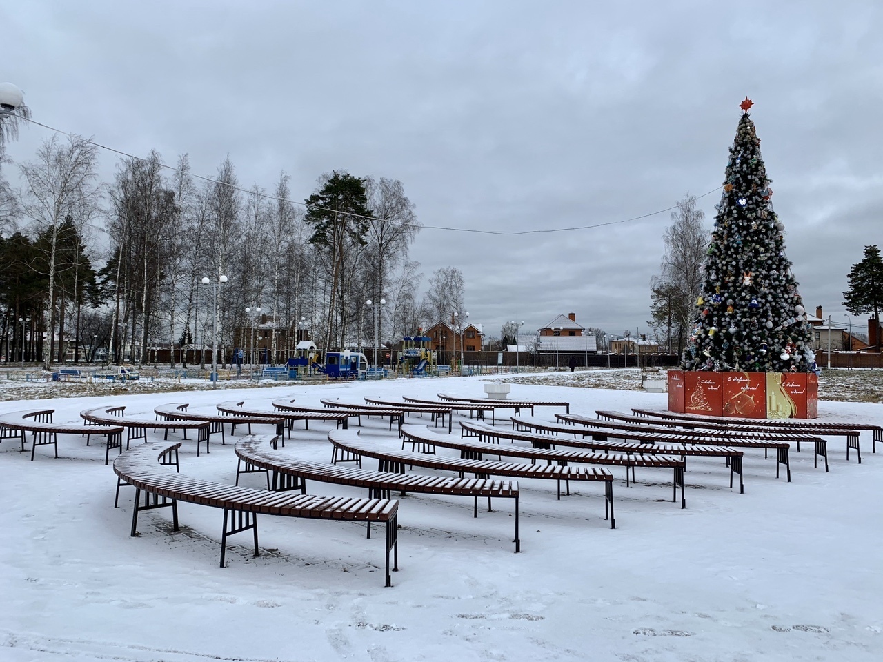 Городской парк г.о. Электрогорск при Доме Культуры