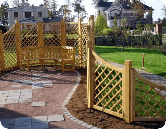 Беседка Б-2 из дерева