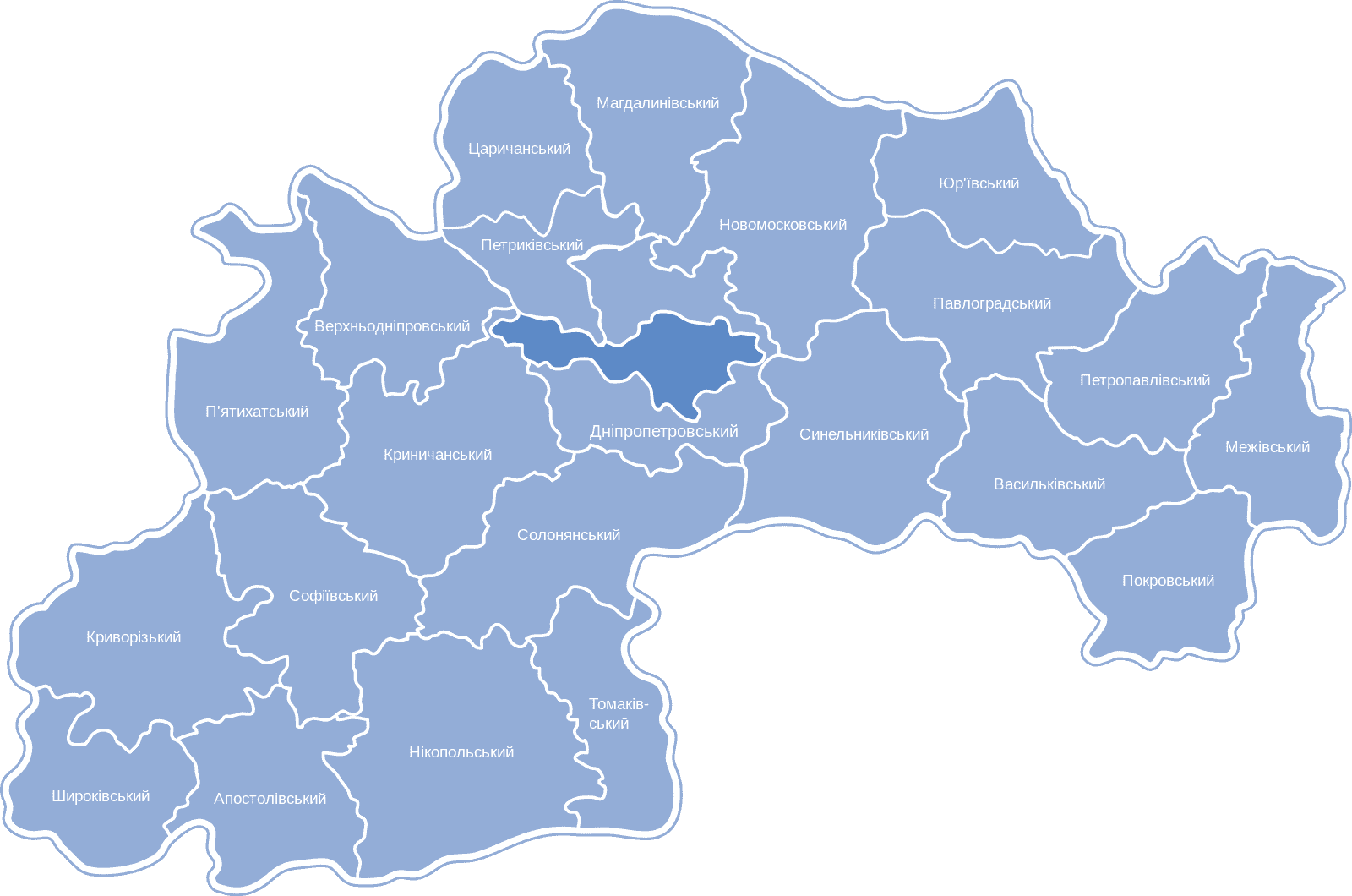 Карта Днепропетровской области с районами. Административное деление Днепропетровской области. Днепропетровская область на карте Украины районы. Карта районов Днепропетровской обл.