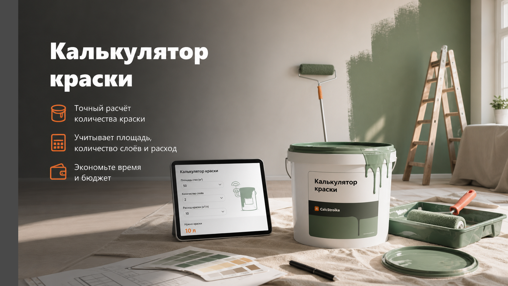 Банки с краской для стен