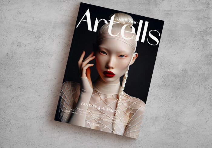 Artells Magazine Fantasy & AI March cover