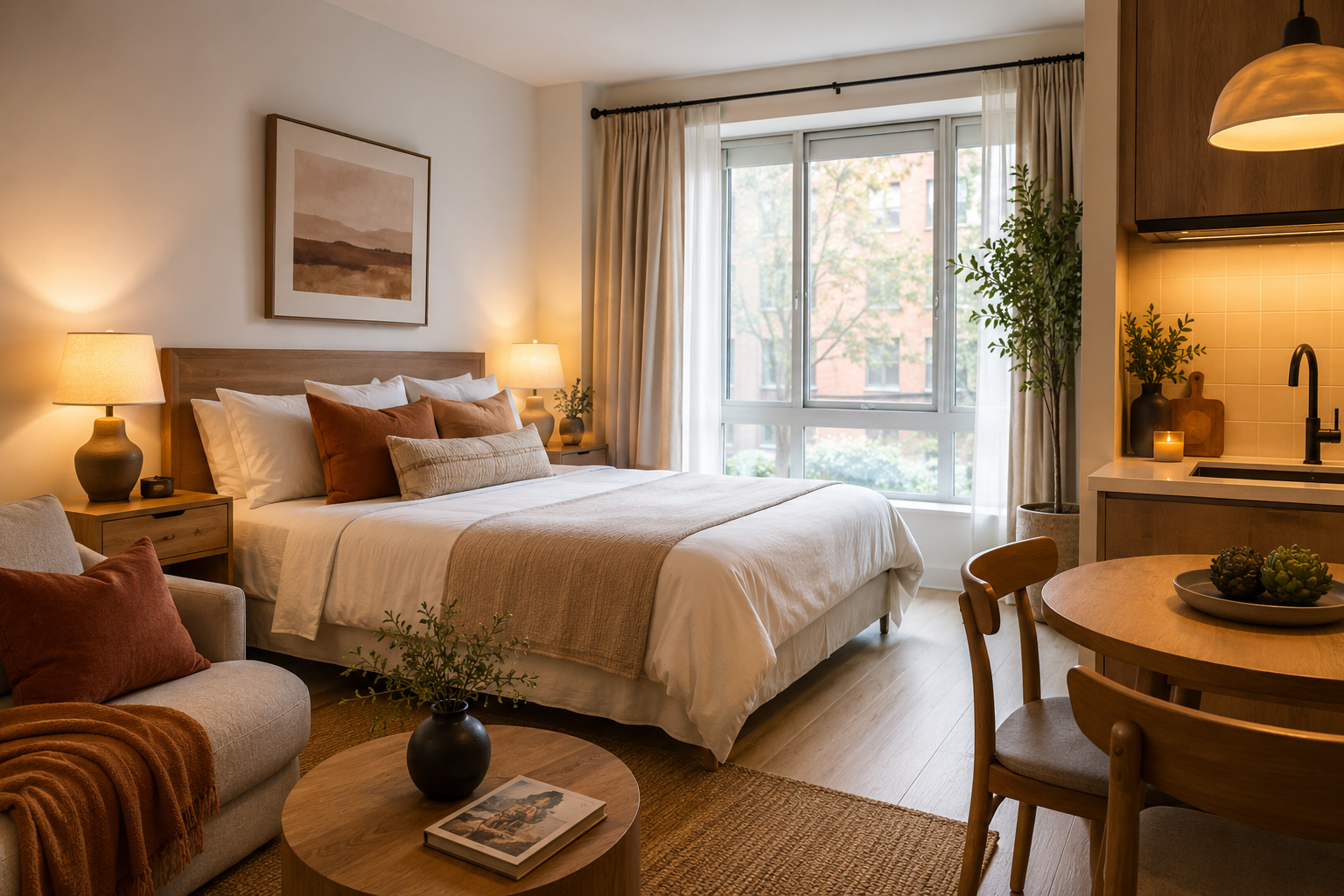 Апартаменты 35 м², посуточно