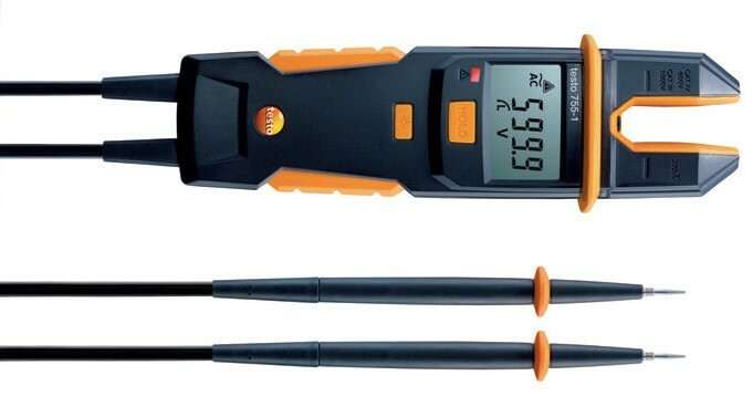 Приборы компании Testo, цифровые мультиметры, термометр, манометрический коллектор