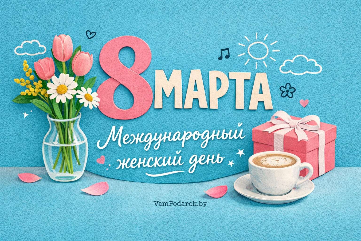 8 марта – Международный женский день