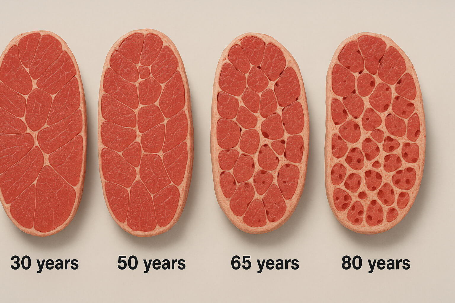  Саркопения: цифры возрастной потери