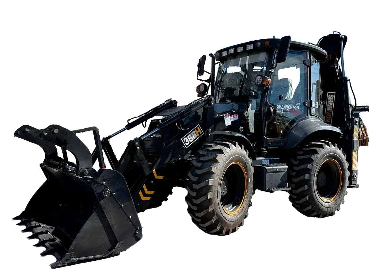 Экскаватор-погрузчик Shanmon 388H BlackEdition