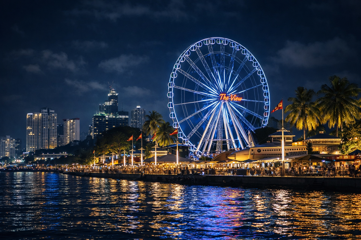 Колесо обозрения The View в Паттайе.