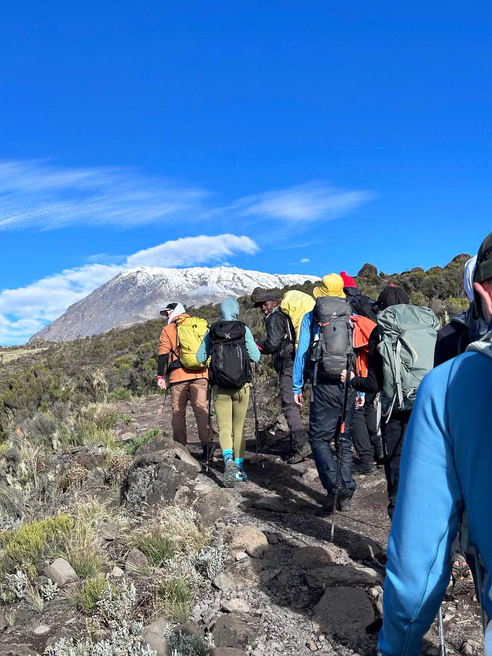 зимнее восхождение на Килиманджаро, Африка зимой, Андрей Борисов, зимний поход