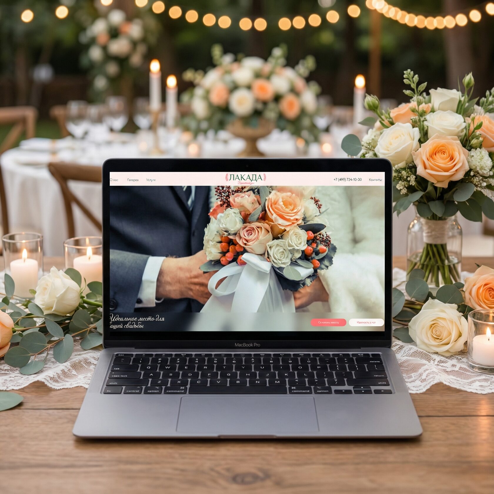 Организация свадеб в Банкетном зале «Лакада»