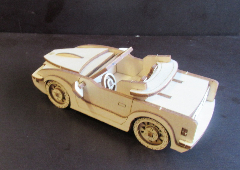 Конструктор для самостоятельной сборки BMW открытое купе 