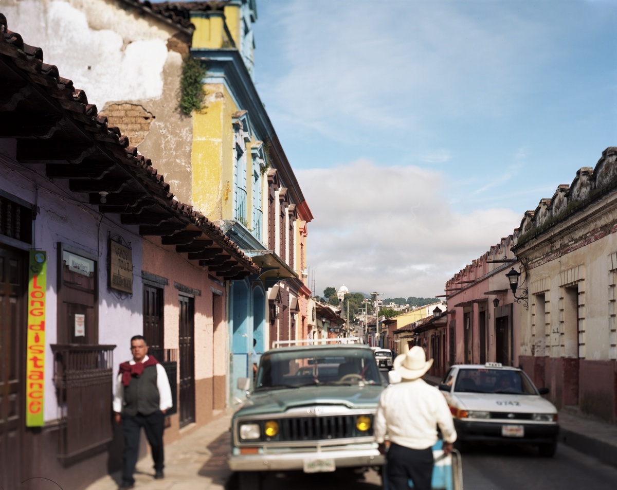 San Cristóbal de las Casas. Mexico. 2007. Color Negative 4×5 inch.