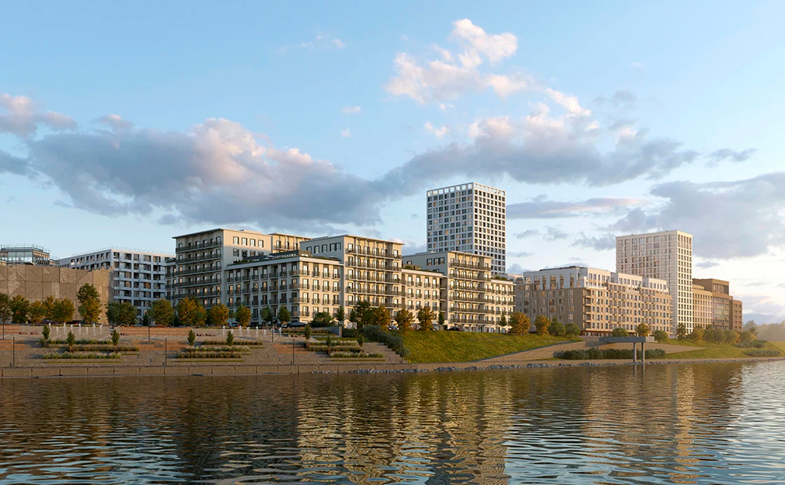 Жилой комплекс Европейский Берег Новосибирск