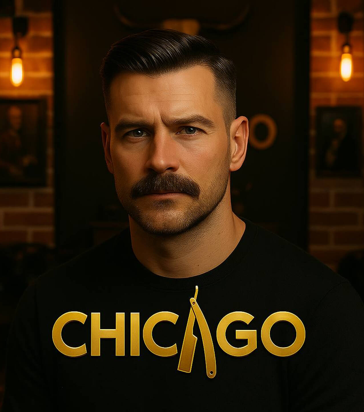 Борода Beardstache — барбершоп CHICAGO, Екатеринбург