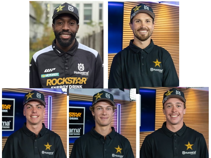 Команда Rockstar Energy Husqvarna Factory Racing 2026 года
