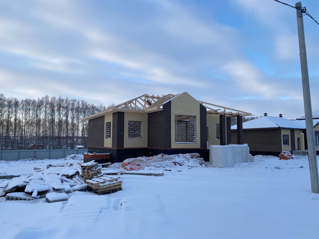 Строительство одноэтажного каменного дома "под ключ" за 3 месяца в Пензенской области по индивидуальному проекту