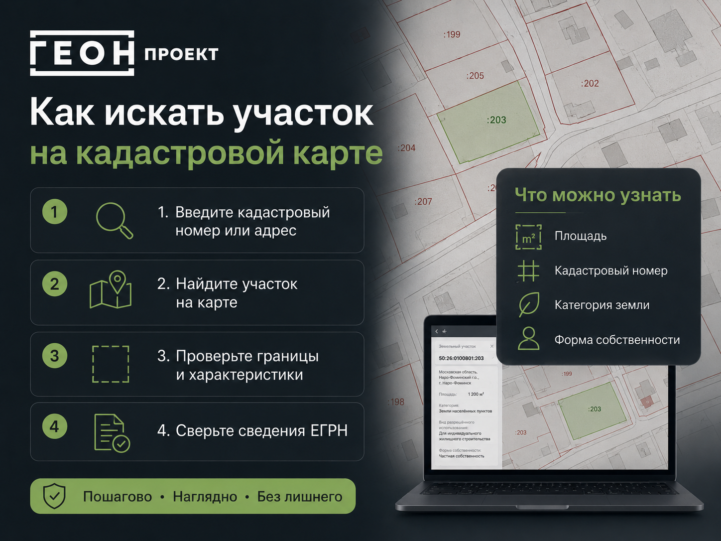 Как найти земельный участок на публичной кадастровой карте НСПД
