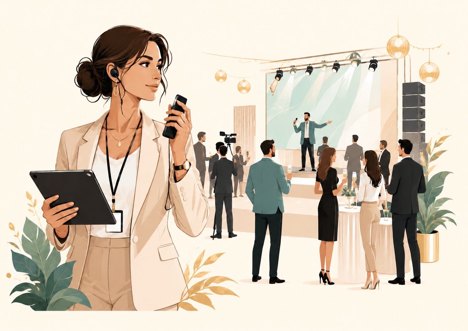Event-координатор на мероприятии