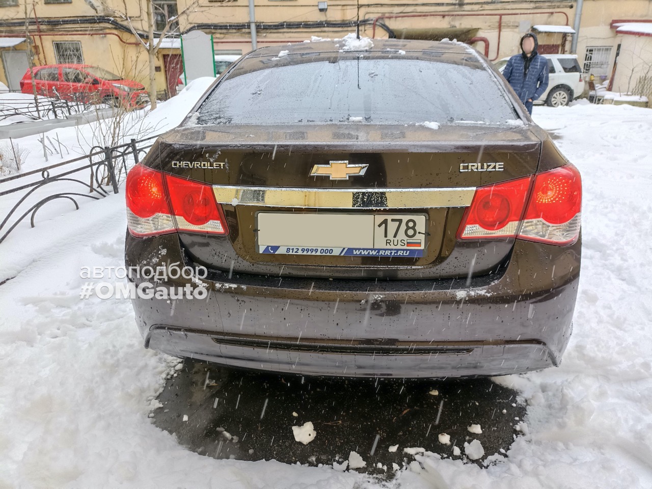 Выездная диагностика автомобиля перед покупкой Chevrolet Cruze I рестайлинг  2013 г. МКПП, Передний привод в Санкт-Петербурге от #OMGauto