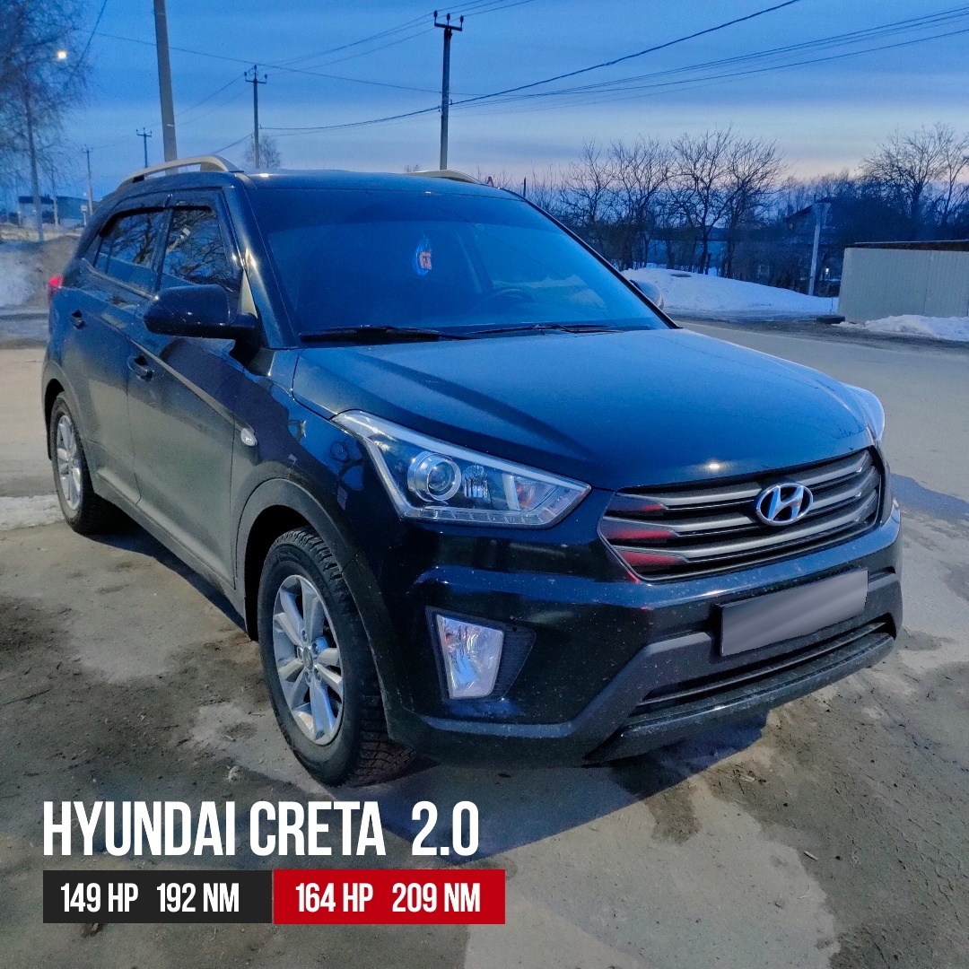 Чип-тюнинг Hyundai Creta 2.0 149лс