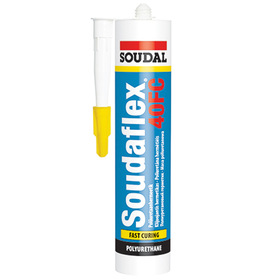 Герметик полиуретановый Soudal Soudaflex 40 FC, 310&nbsp;мл. В&nbsp;ассортименте.
