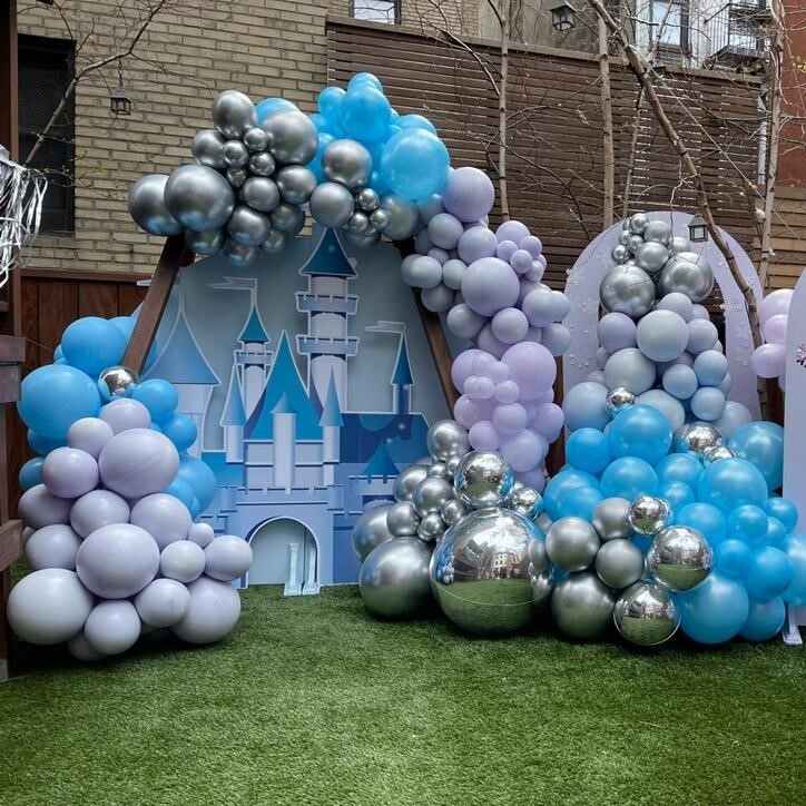 Оформление шарами на день рождения