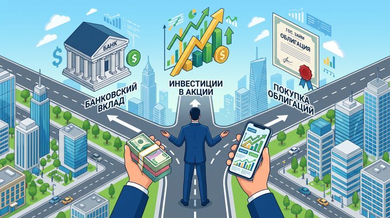 Куда инвестировать 100000