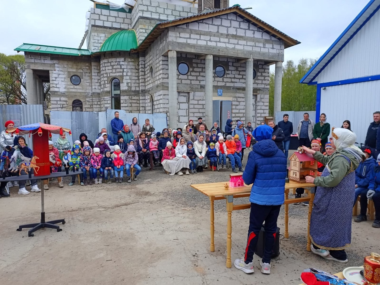 детский пасхальный праздник