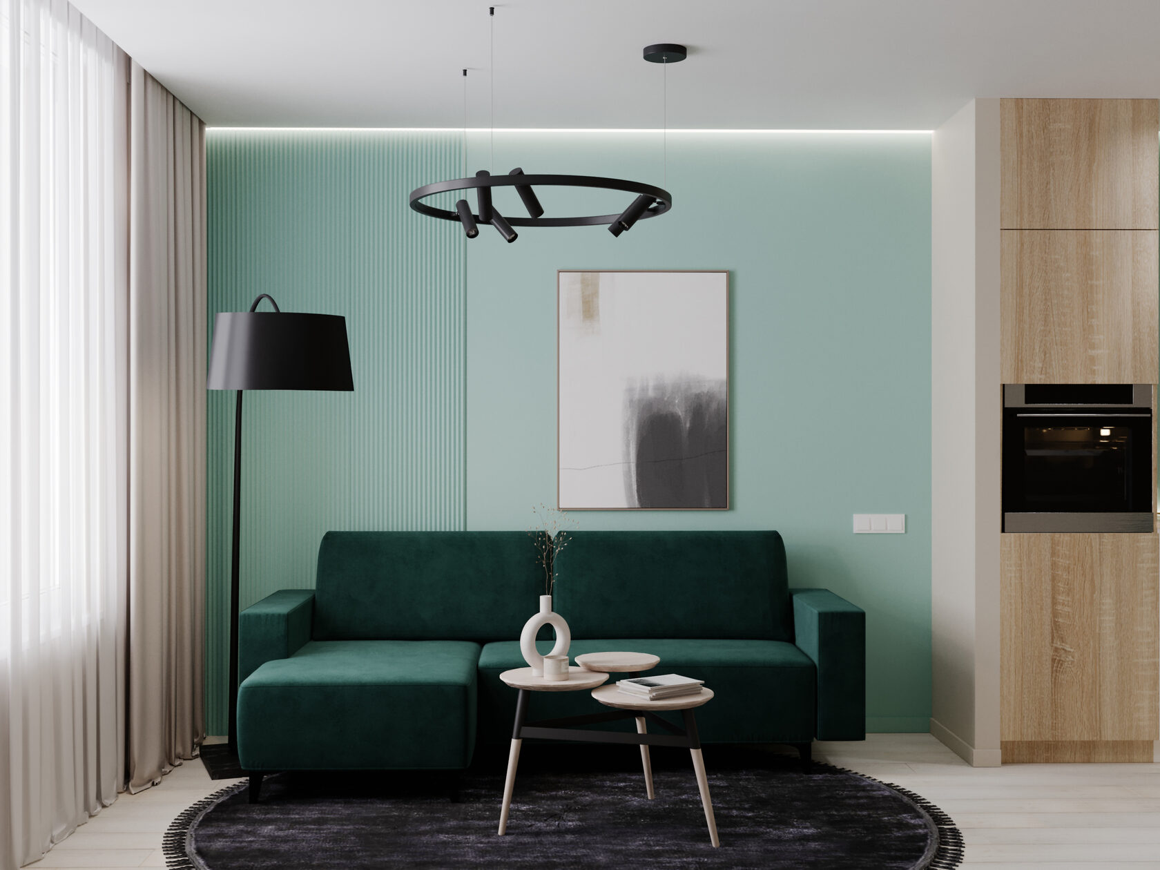 Дизайн квартиры в ЖК Magnifika : жизнь в ресурсе | I AM DESIGN STUDIO