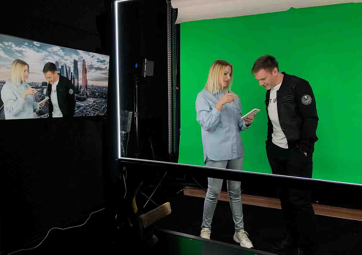 Снять на хромакее