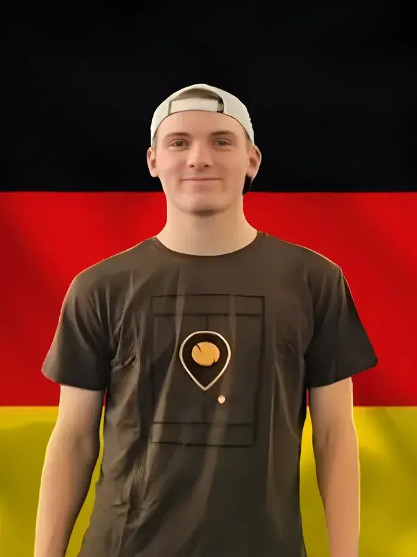 Max Stenzer, Tennisspieler aus Deutschland, bei Player Zone