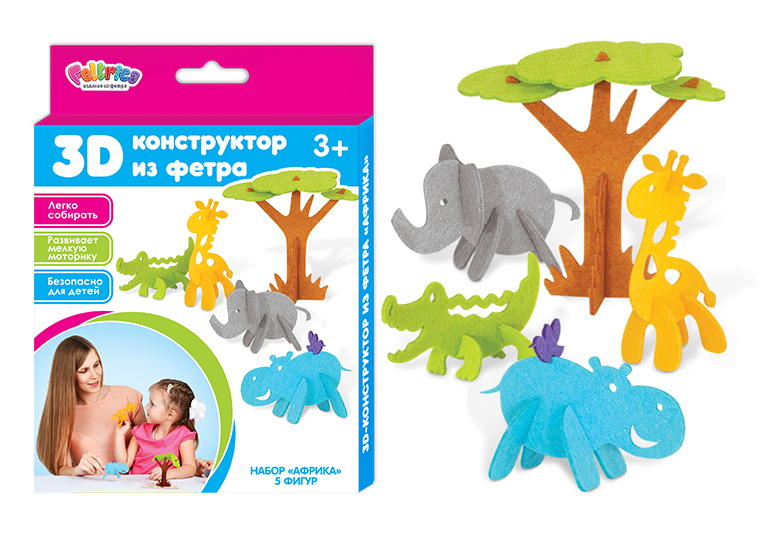 3D-конструктор 3+