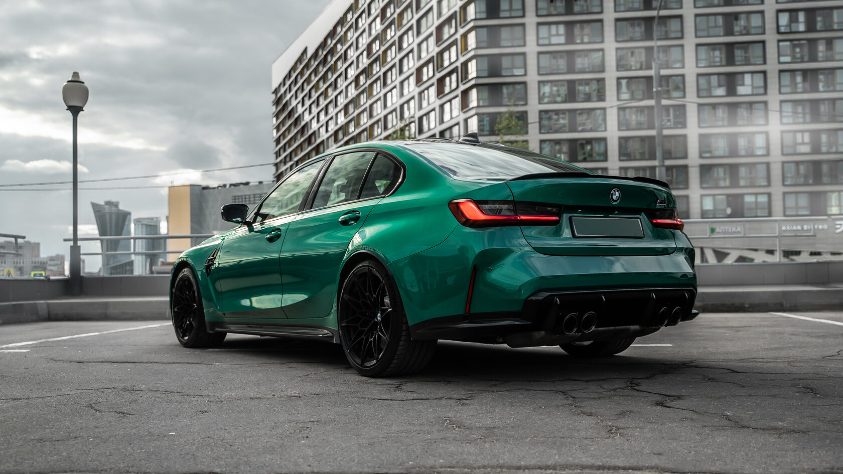 BMW m3 g80 Urban Green