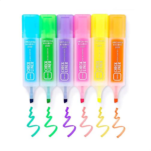 Cute Highlighters Pastel Office Supplies