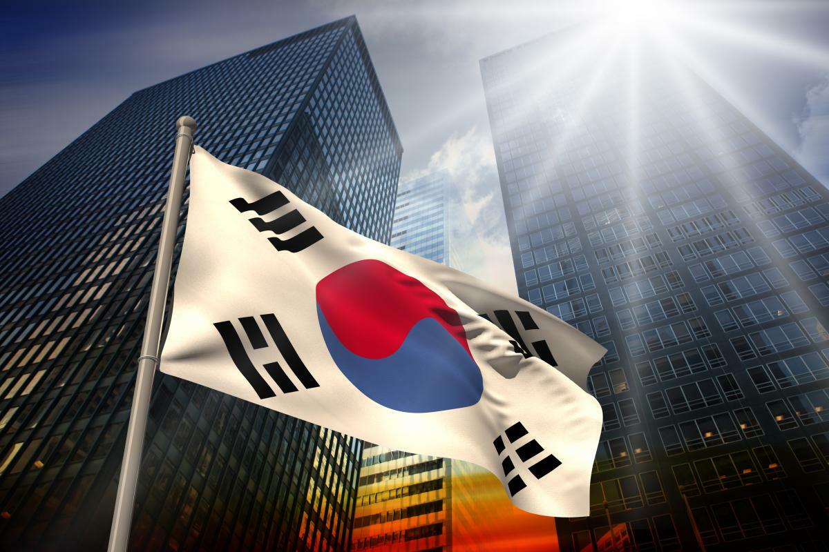 Южная Корея Сеул флаг