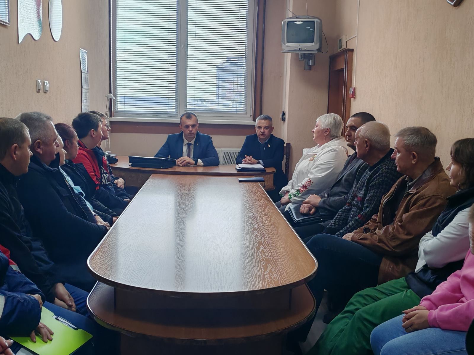 ОМКК Встреча с первым заместителем начальника УВД Витебского облисполкома - начальником милиции общественной безопасности