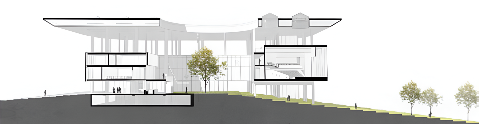 Building Complex of⦁the⦁Foundation of the First President of Kazakhstan