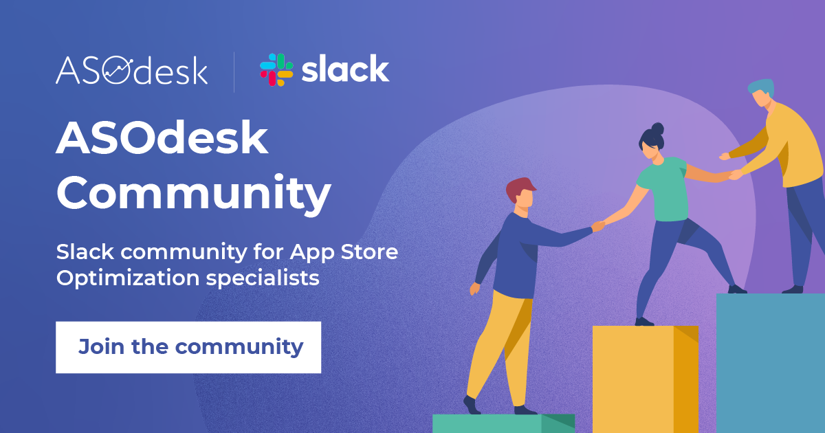 Join the ASOdesk Community on Slack