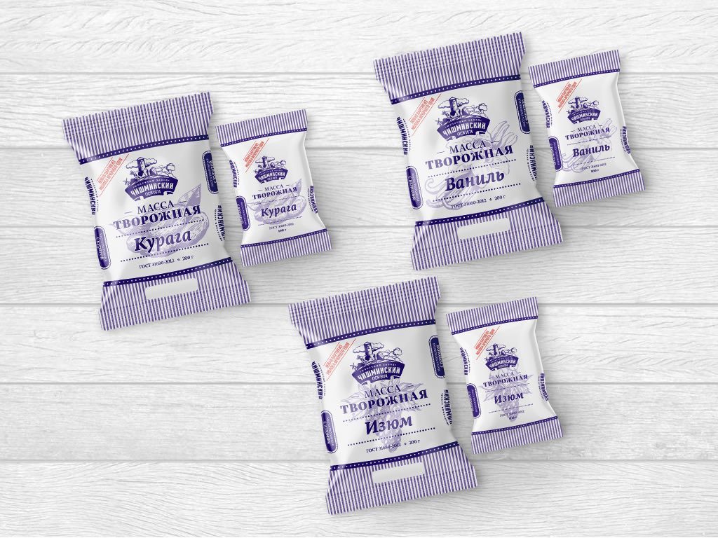 Творожная упаковка