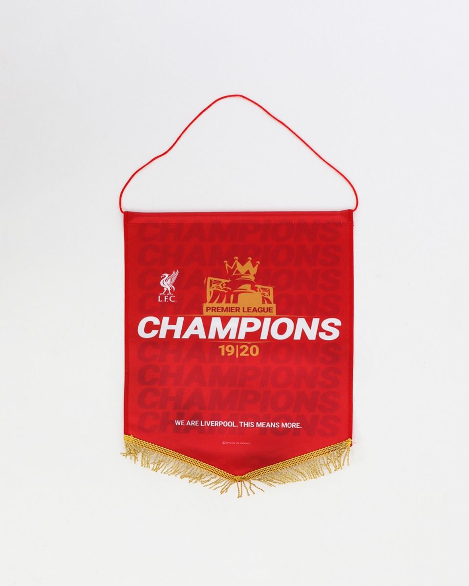 Champion 19. Official Football Pennant.