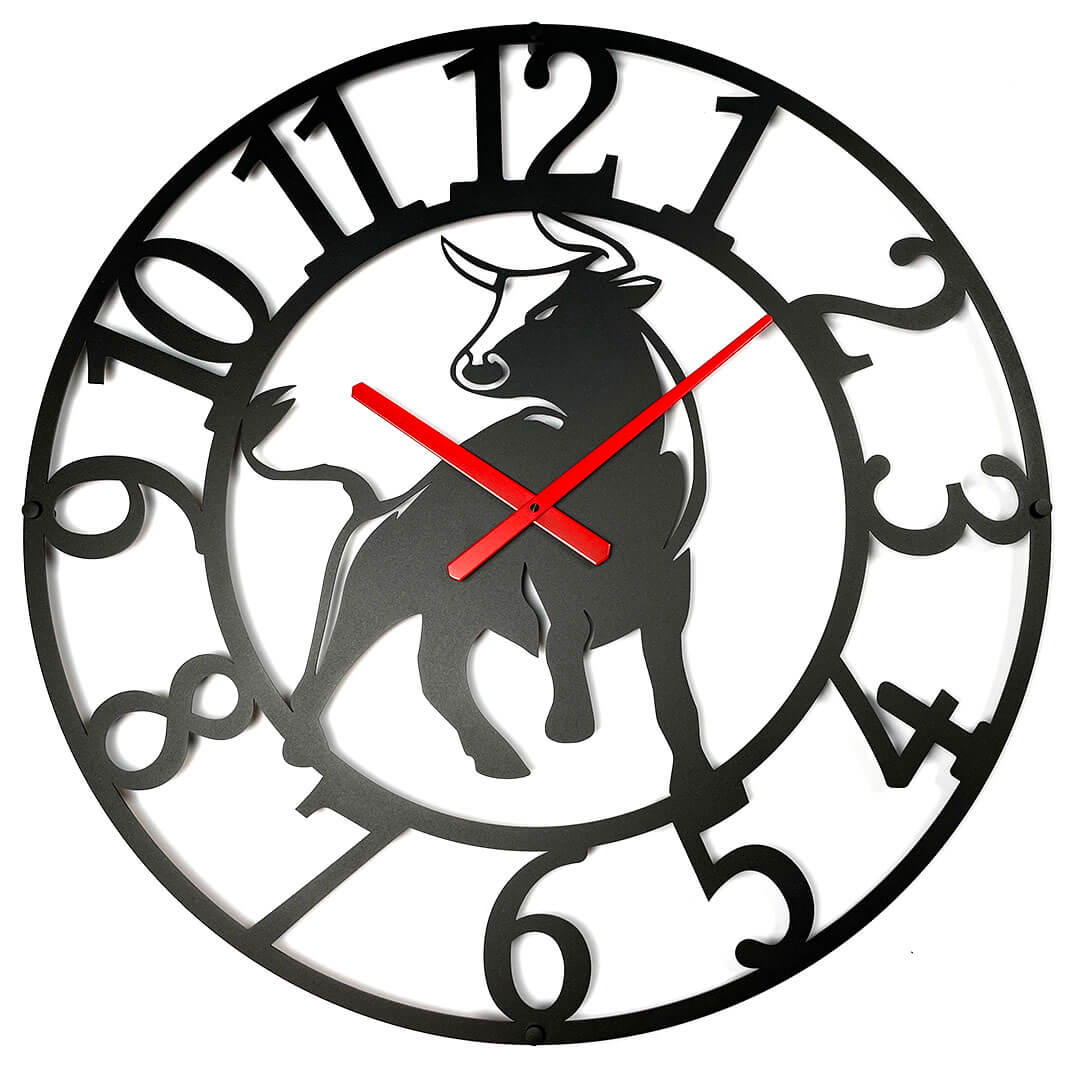 Настенные часы с животным