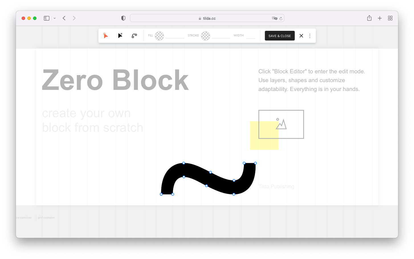 Vector Editor In Tilda's Zero Block │ Tilda Help Center