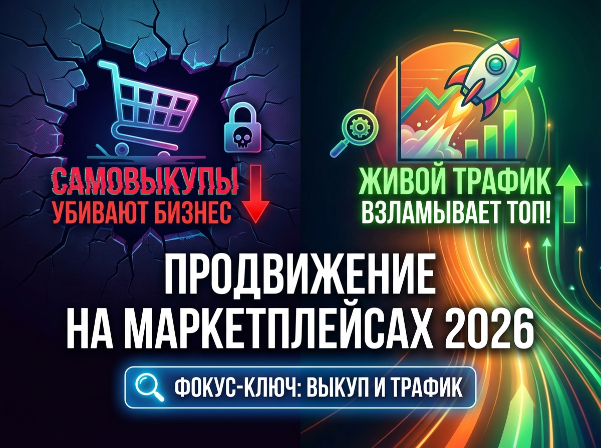 Выкуп и трафик для безопасного продвижения на маркетплейсах