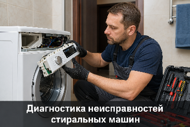 Диагностика неисправностей стиральных машин в Челябинске