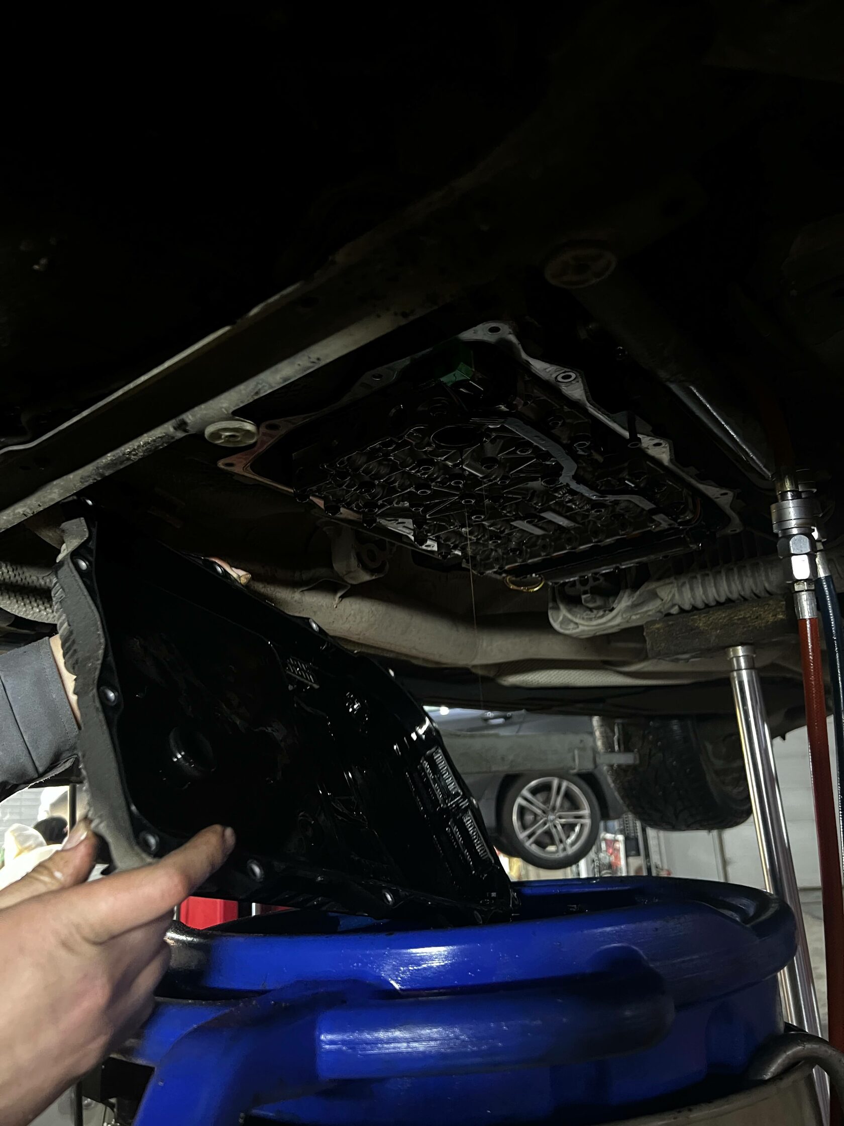 Снятие поддона АКПП ZF