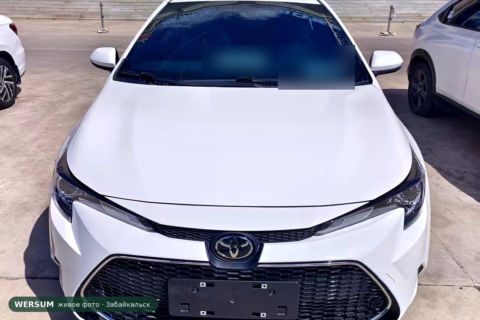 Toyota Levin, вид спереди