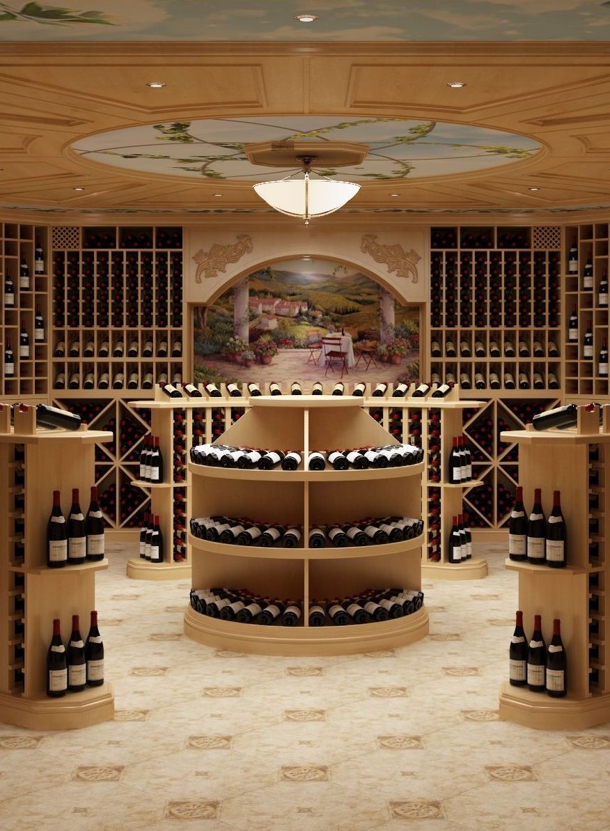 Винный погреб из дерева