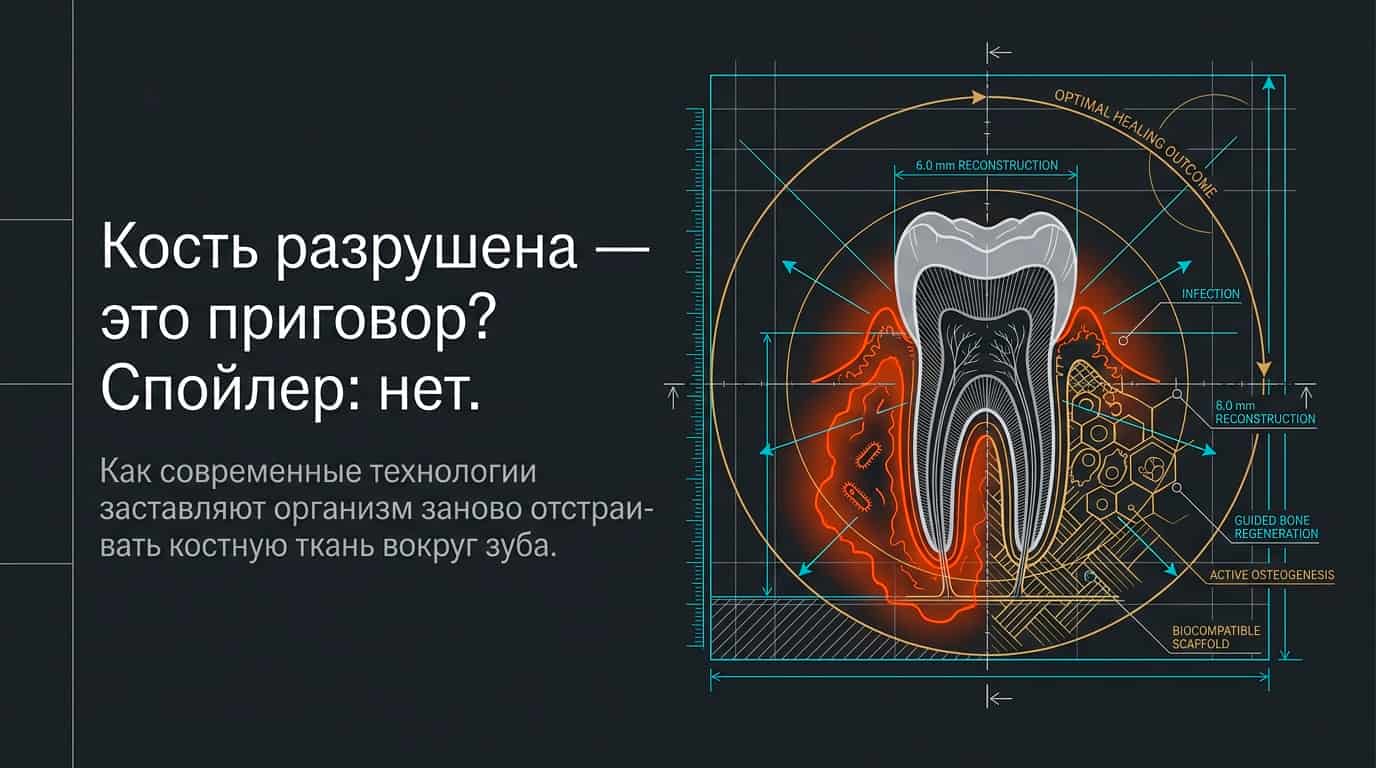 Кость разрушена — это приговор
