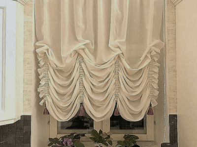 Австрийские шторы