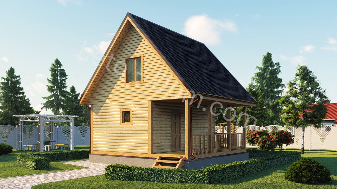 дом из бруса