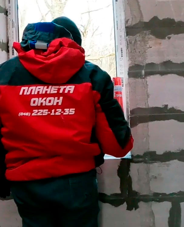 Установка пластиковых окон и дверей в коттедже - г. Самара, пос ...